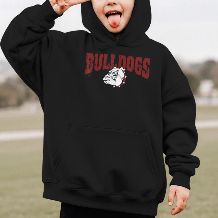 Bulldogs Back To School Spirit M Graphic Kid Hoodie Bulldogs Back To School Spirit M Graphic Kid Hoodie