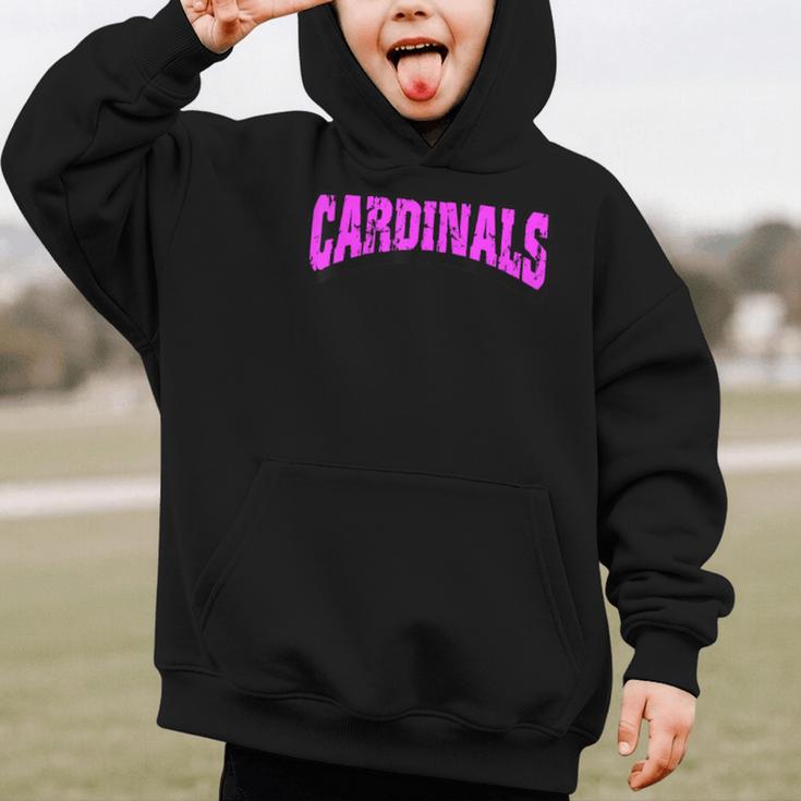 Cardinals Back To School Spirit Pk Graphic Kid Hoodie