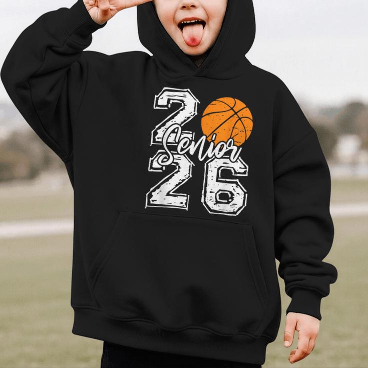 Class Of 2026 Basketball Senior 2026 Back To School Graphic Kid Hoodie