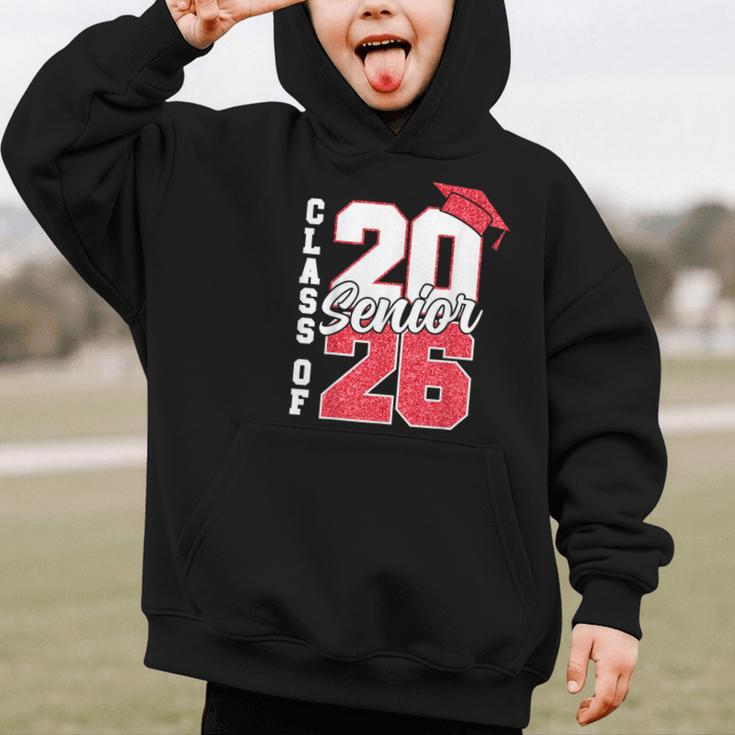 Class Of 2026 Senior 2026 Graduation 2026 Back To School Graphic Kid Hoodie