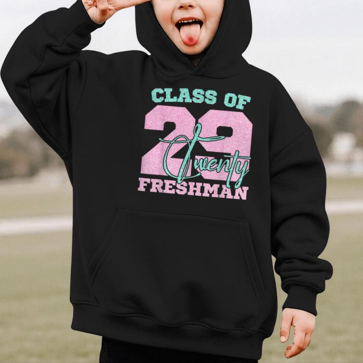 Class Of 2029 Freshman High School Back To School 9th Grade Graphic Kid Hoodie Class Of 2029 Freshman High School Back To School 9th Grade Graphic Kid Hoodie