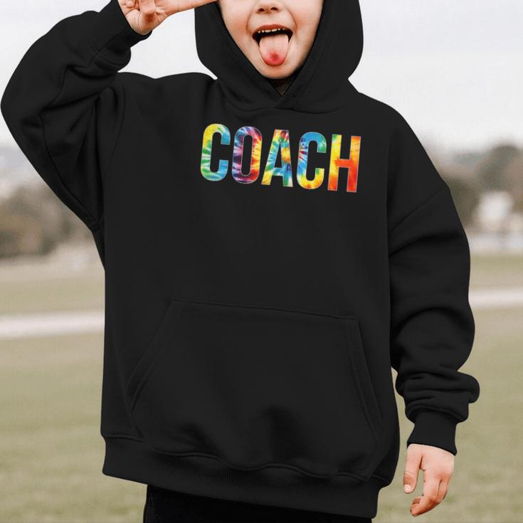 Coach Women For Work Tie Dye Back To School Appreciation Day Graphic Kid Hoodie Coach Women For Work Tie Dye Back To School Appreciation Day Graphic Kid Hoodie
