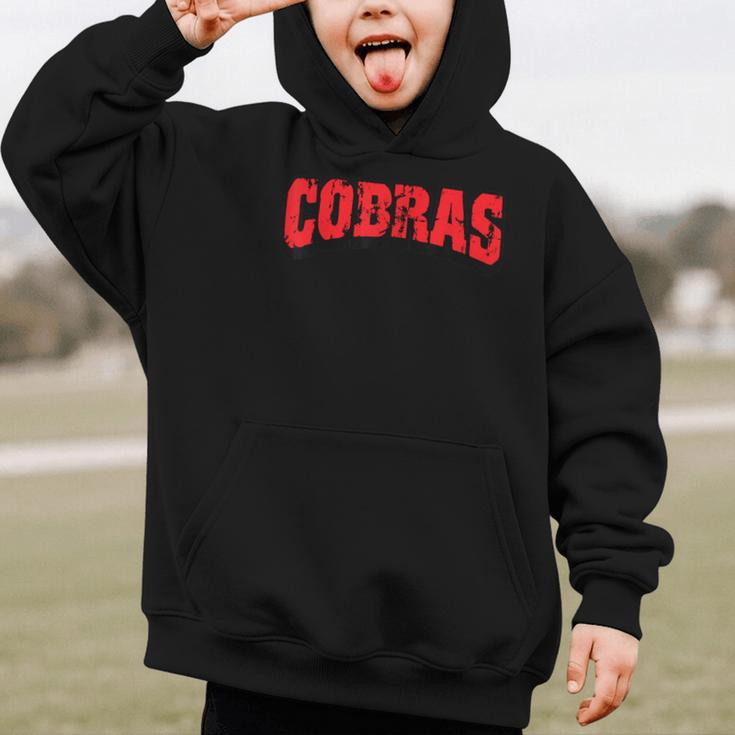 Cobras Back To School Spirit R Graphic Kid Hoodie