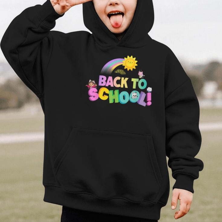 DreamWorks Gabby's Dollhouse Back To School Sunshine Graphic Kid Hoodie