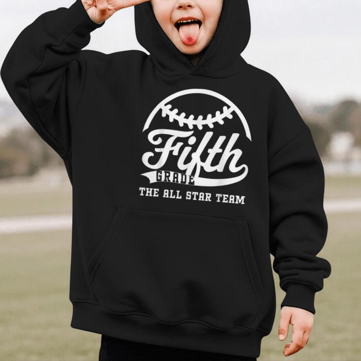 Fifth Grade All Star Team Back To School Graphic Kid Hoodie Fifth Grade All Star Team Back To School Graphic Kid Hoodie