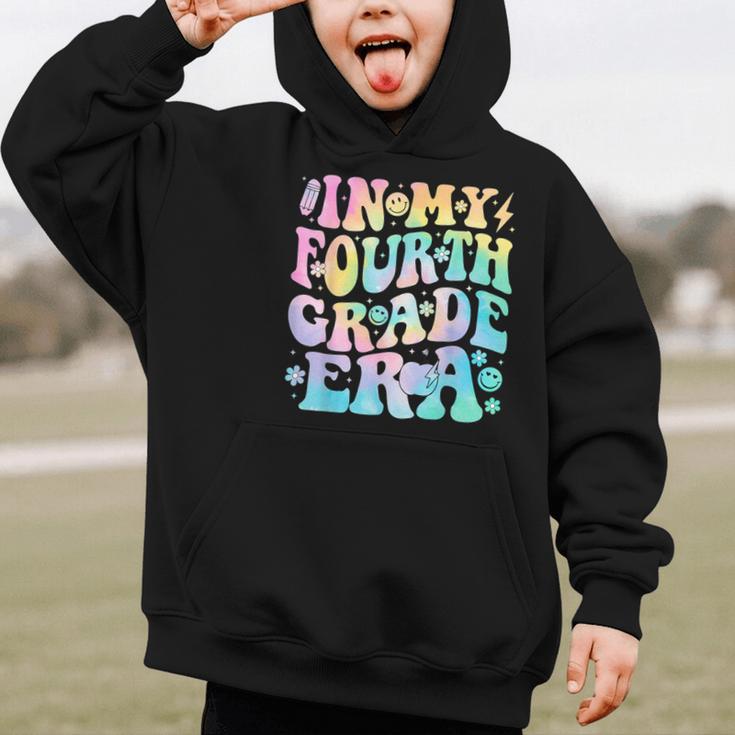 In My Fourth Grade Era Girl Tie Dye 4th Grade Back To School Graphic Kid Hoodie In My Fourth Grade Era Girl Tie Dye 4th Grade Back To School Graphic Kid Hoodie