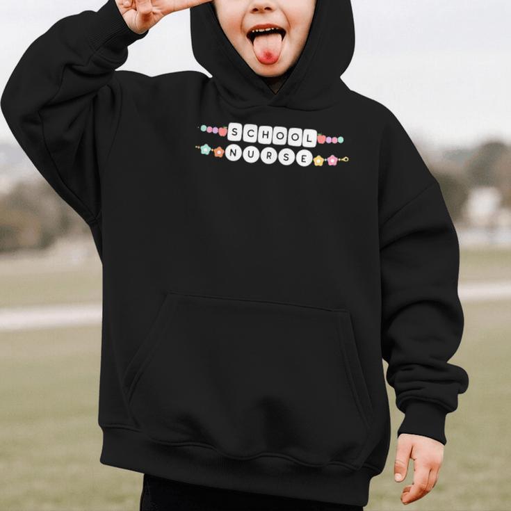Friendship Bracelet School Nurse Appreciation Back To School Graphic Kid Hoodie Friendship Bracelet School Nurse Appreciation Back To School Graphic Kid Hoodie