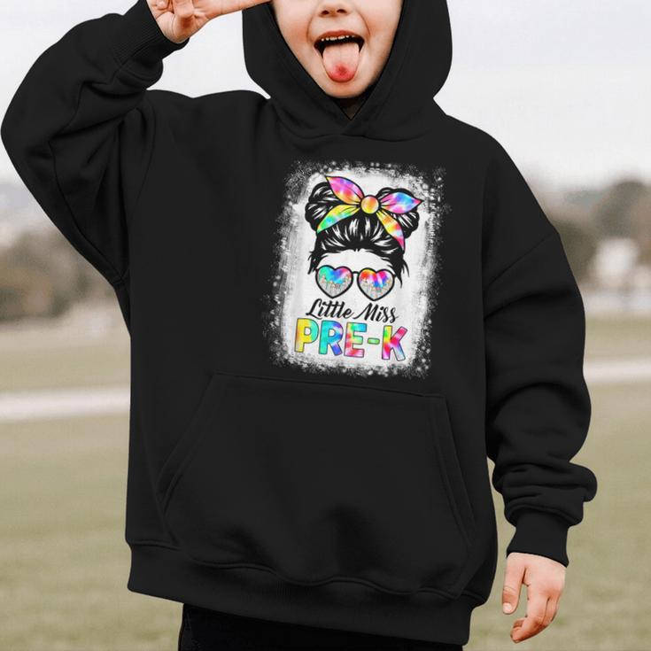 Girls PRE-K Preschool Back To School Cute Little Miss Pre-k Graphic Kid Hoodie Girls PRE-K Preschool Back To School Cute Little Miss Pre-k Graphic Kid Hoodie