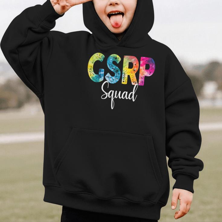 GSRP Squad Tie Dye Back To School Women Appreciation Graphic Kid Hoodie GSRP Squad Tie Dye Back To School Women Appreciation Graphic Kid Hoodie
