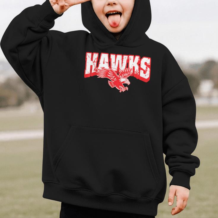 Hawks Back To School Spirit R Graphic Kid Hoodie