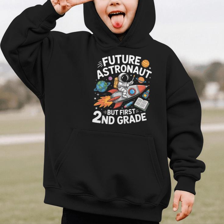 Kids Future Astronaut 2nd Grade Student Back To School Boys Kids Graphic Kid Hoodie Kids Future Astronaut 2nd Grade Student Back To School Boys Kids Graphic Kid Hoodie
