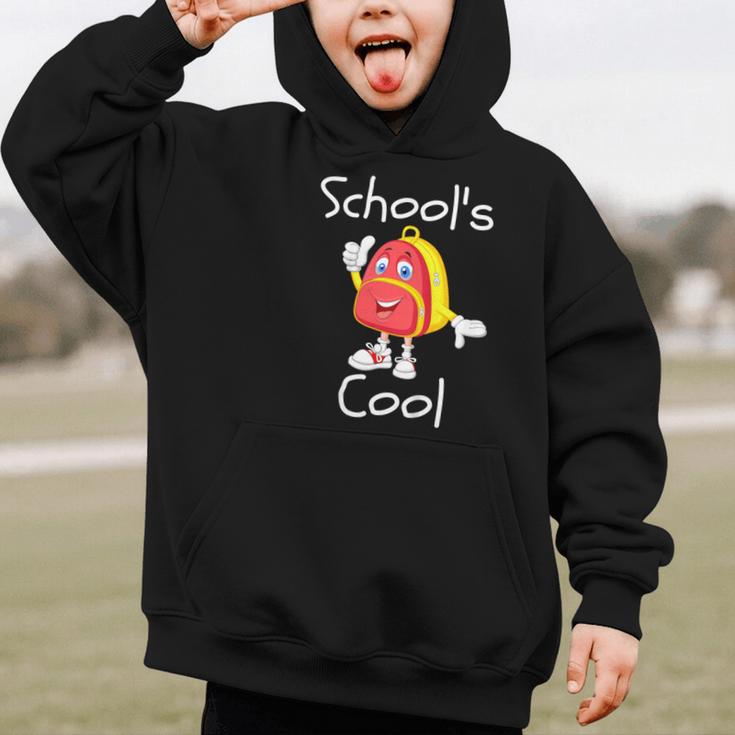 Kids School's Cool Saying Back To School For Kids Graphic Kid Hoodie Kids School's Cool Saying Back To School For Kids Graphic Kid Hoodie