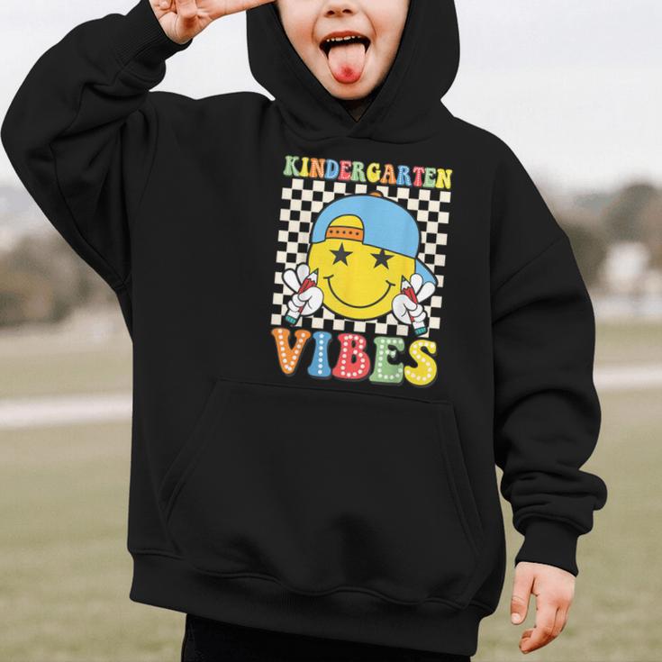 Kindergarten Vibes Kid Back To School Class Kindergarten Boy Graphic Kid Hoodie Kindergarten Vibes Kid Back To School Class Kindergarten Boy Graphic Kid Hoodie