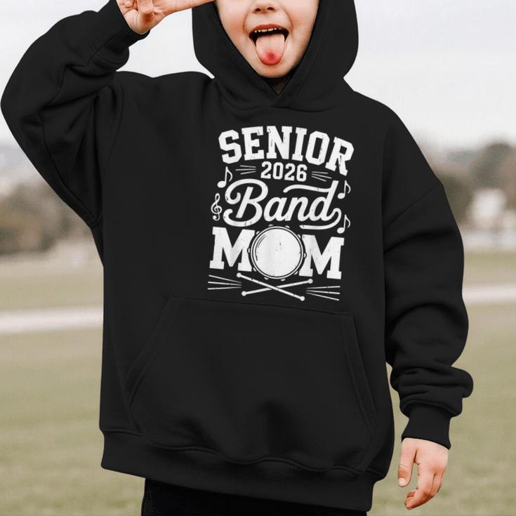 My Last First Day Senior 2026 Band Mom Back To School Retro Graphic Kid Hoodie