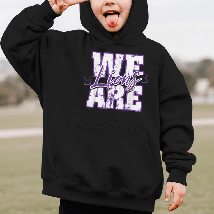 Lions Back To School Spirit P Graphic Kid Hoodie Lions Back To School Spirit P Graphic Kid Hoodie