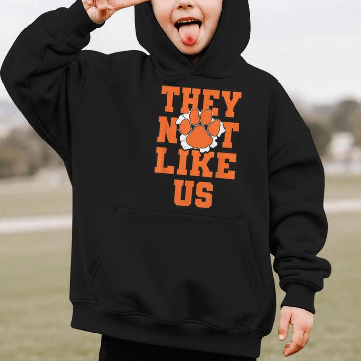 Not Like Tigers Back To School Spirit O Graphic Kid Hoodie