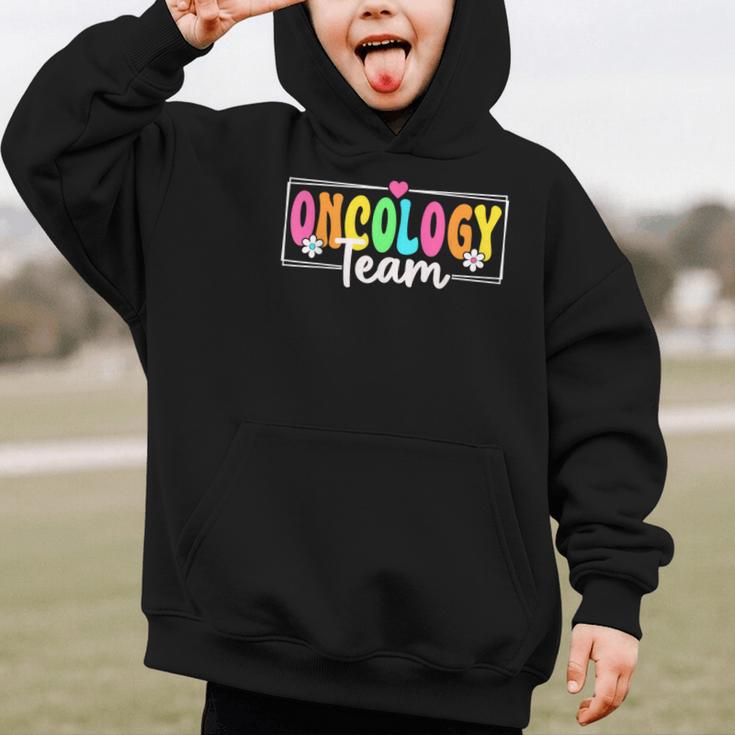 Oncology Team Nurse Back To School Nursing Nurse Squad Graphic Kid Hoodie Oncology Team Nurse Back To School Nursing Nurse Squad Graphic Kid Hoodie