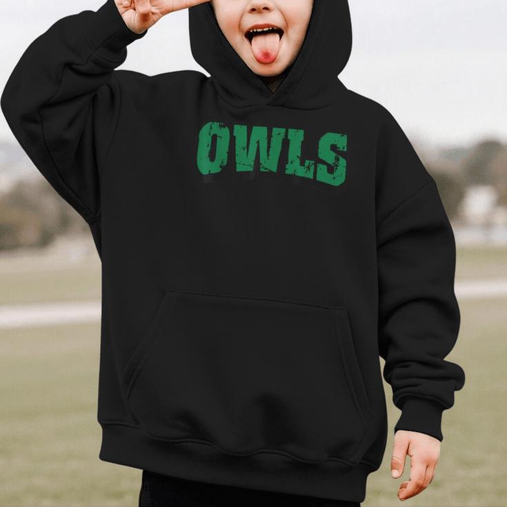 Owls Back To School Spirit G Graphic Kid Hoodie Owls Back To School Spirit G Graphic Kid Hoodie