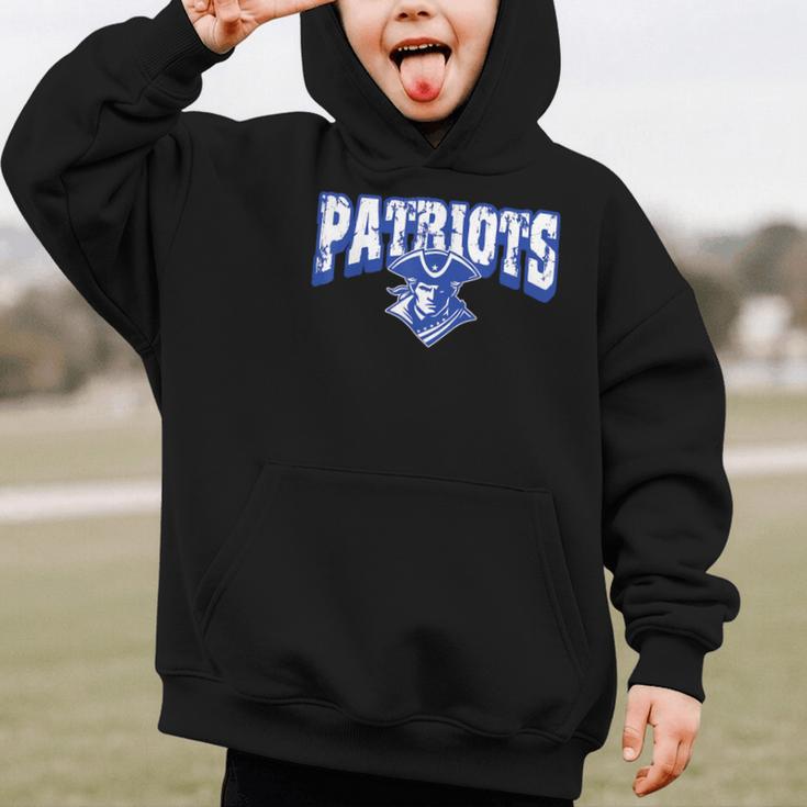 Patriots Back To School Spirit B Graphic Kid Hoodie Patriots Back To School Spirit B Graphic Kid Hoodie