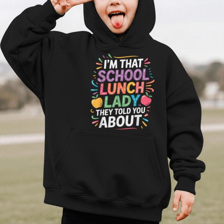 Proud Cafeteria Noun Definition Lunch Lady Back To School Graphic Kid Hoodie Proud Cafeteria Noun Definition Lunch Lady Back To School Graphic Kid Hoodie