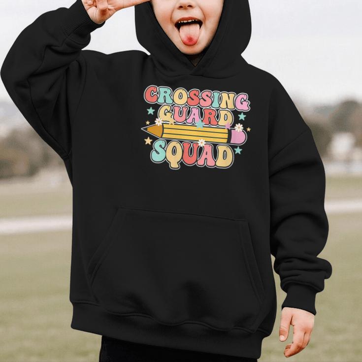 School Crossing Guard Retro Back To School Cool Appreciation Graphic Kid Hoodie School Crossing Guard Retro Back To School Cool Appreciation Graphic Kid Hoodie