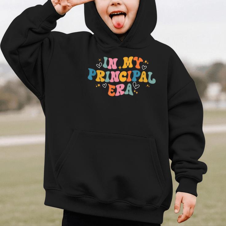 School Principal Back To School In My Principal Era Graphic Kid Hoodie School Principal Back To School In My Principal Era Graphic Kid Hoodie