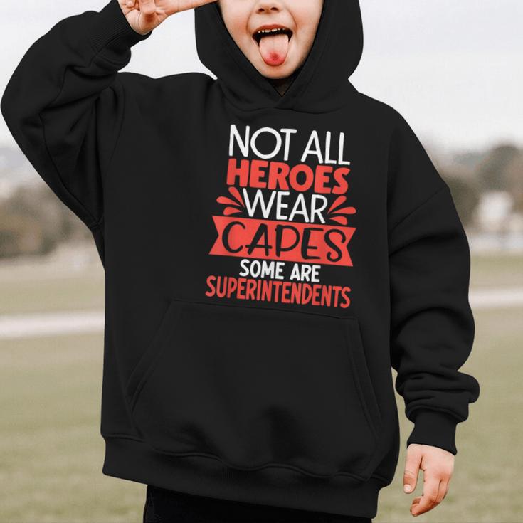School Supervisor Manager Back To School Superintendent Graphic Kid Hoodie School Supervisor Manager Back To School Superintendent Graphic Kid Hoodie