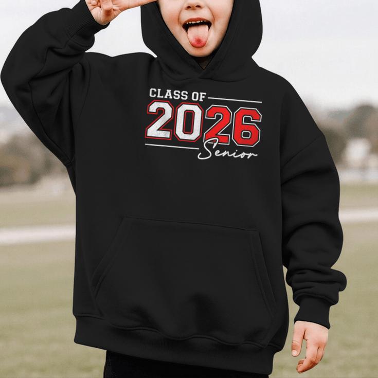 Senior 2026 Class Of 2026 Seniors Back To School 2026 Graphic Kid Hoodie Senior 2026 Class Of 2026 Seniors Back To School 2026 Graphic Kid Hoodie