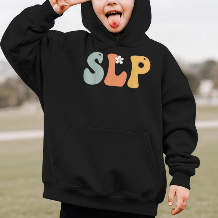SLP Groovy Women Appreciation Day Hello Back To School Graphic Kid Hoodie
