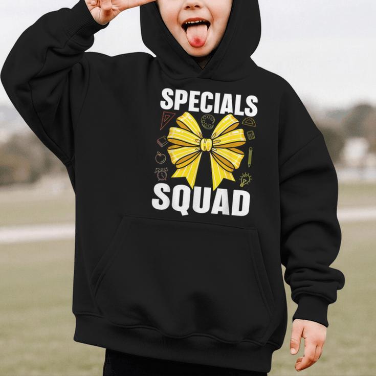 Specials Squad Tie Dye Back To School Women Appreciation Graphic Kid Hoodie