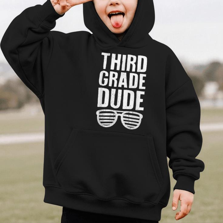 Third Grade Dude First Day Back To School Boys Kids Graphic Kid Hoodie Third Grade Dude First Day Back To School Boys Kids Graphic Kid Hoodie