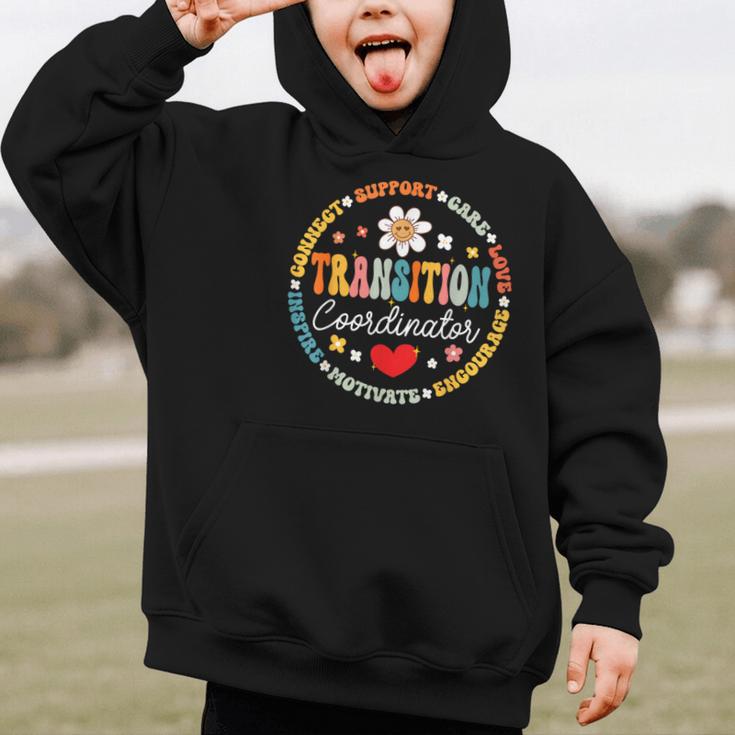 Transition Coordinator Appreciation Week Back To School Graphic Kid Hoodie Transition Coordinator Appreciation Week Back To School Graphic Kid Hoodie
