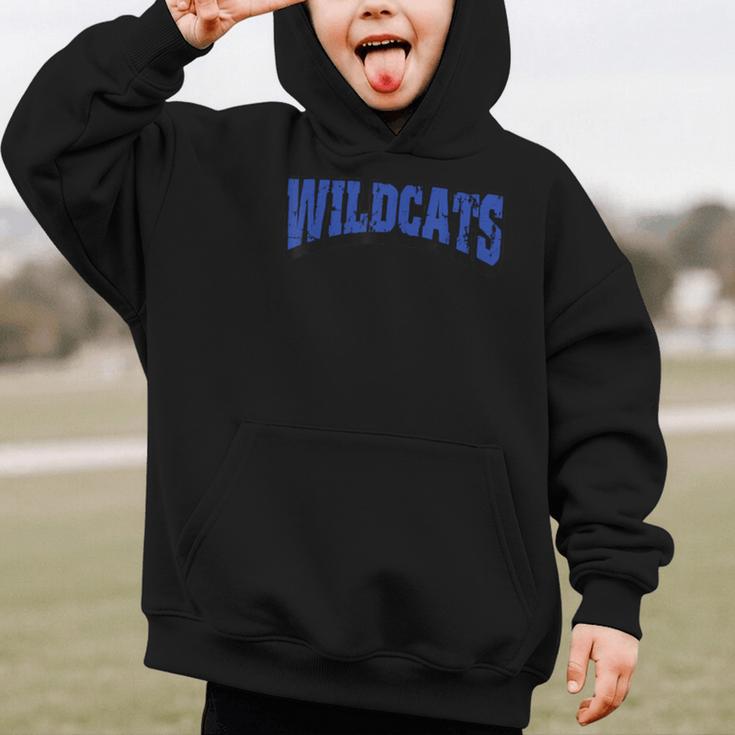 Wildcats Back To School Spirit B Graphic Kid Hoodie Wildcats Back To School Spirit B Graphic Kid Hoodie