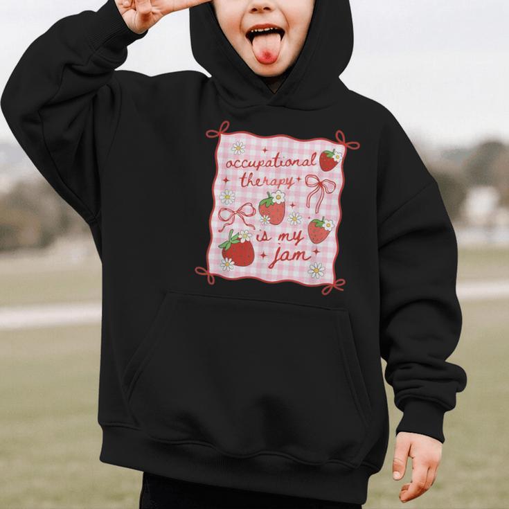 Women Occupational Therapy Cute Strawberry OT Back To School Graphic Kid Hoodie Women Occupational Therapy Cute Strawberry OT Back To School Graphic Kid Hoodie