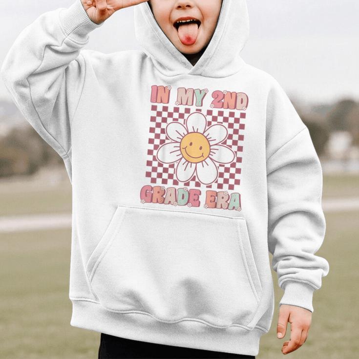 In My 2nd Grade Era Cute Groovy Second Grade Back To School Graphic Kid Hoodie In My 2nd Grade Era Cute Groovy Second Grade Back To School Graphic Kid Hoodie