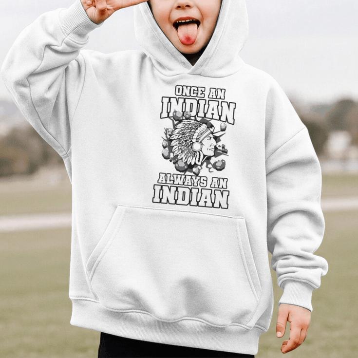 Always An Indian Back To School Spirit Premium Tri-Blend Graphic Kid Hoodie Always An Indian Back To School Spirit Premium Tri-Blend Graphic Kid Hoodie