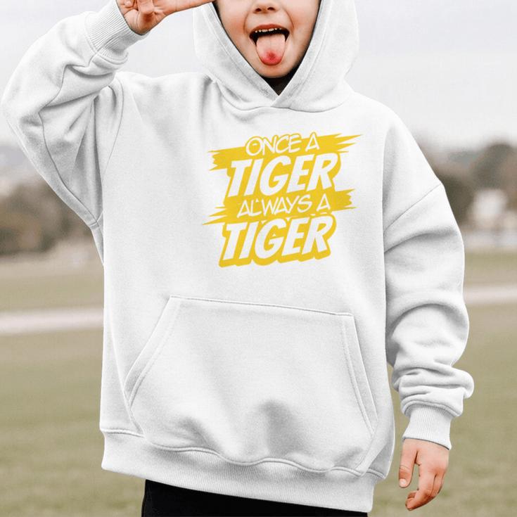 Always A Tiger Back To School Spirit GY Performance Graphic Kid Hoodie Always A Tiger Back To School Spirit GY Performance Graphic Kid Hoodie