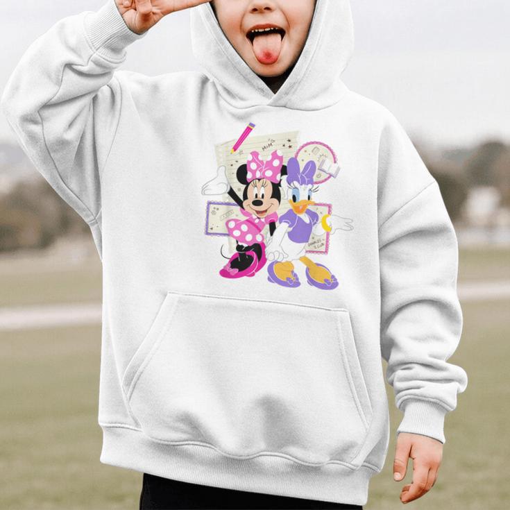 Disney Minnie & Daisy Back To School Best Friends BFFs Graphic Kid Hoodie Disney Minnie & Daisy Back To School Best Friends BFFs Graphic Kid Hoodie