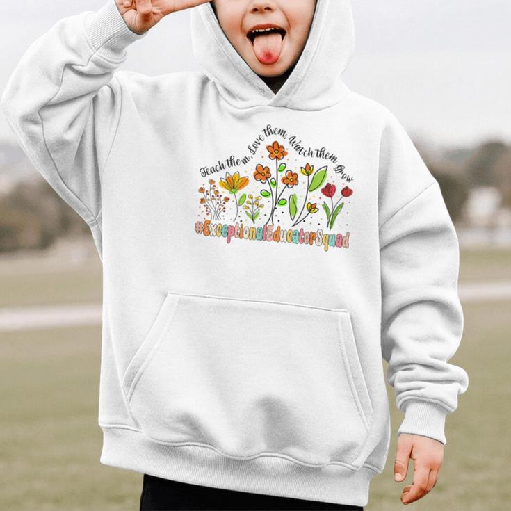 Exceptional Educator Squad Appreciation Week Back To School Graphic Kid Hoodie Exceptional Educator Squad Appreciation Week Back To School Graphic Kid Hoodie