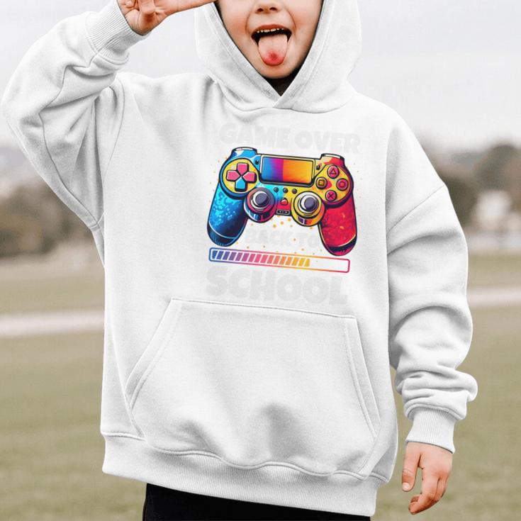 Game Over Back To School Gaming Controller Kids Gamer Premium Tri-Blend Graphic Kid Hoodie Game Over Back To School Gaming Controller Kids Gamer Premium Tri-Blend Graphic Kid Hoodie