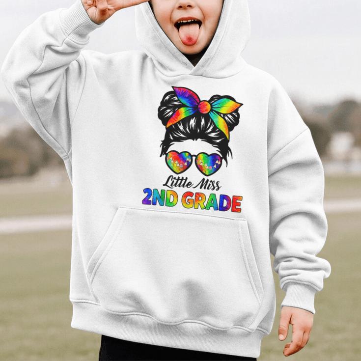 Girls Second Grade Back To School Cute Little Miss 2nd Grade Graphic Kid Hoodie Girls Second Grade Back To School Cute Little Miss 2nd Grade Graphic Kid Hoodie