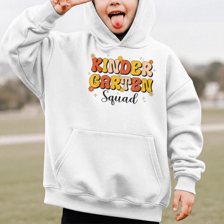 Kinder Garten Squad Team Back To School Kinder Garten Kids Graphic Kid Hoodie