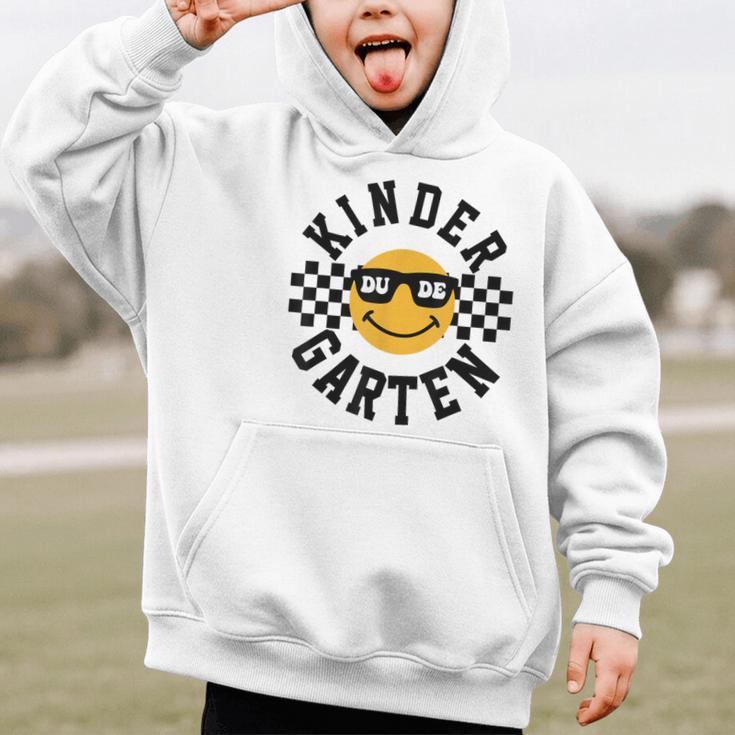 Kindergarten Dude Back To School Kinder Students Kids Graphic Kid Hoodie Kindergarten Dude Back To School Kinder Students Kids Graphic Kid Hoodie