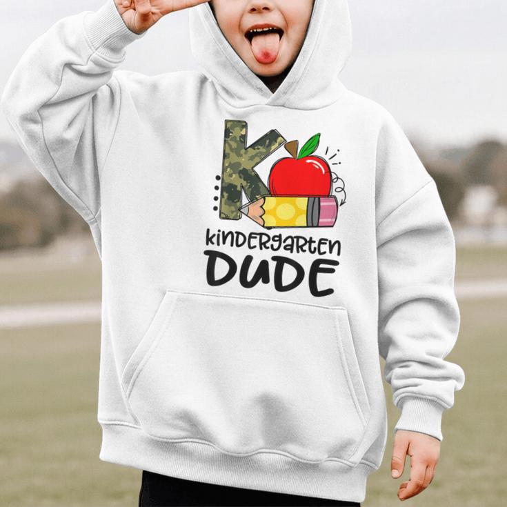 Kindergarten Dude Student Kindergarten Squad Back To School Graphic Kid Hoodie Kindergarten Dude Student Kindergarten Squad Back To School Graphic Kid Hoodie