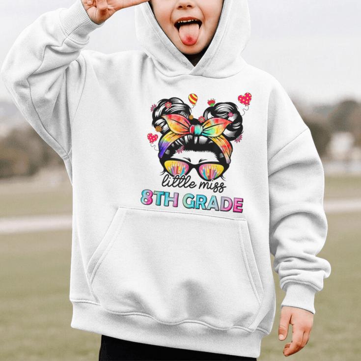 Little Miss Eighth Grade Back To School 8th Grade Girls Graphic Kid Hoodie Little Miss Eighth Grade Back To School 8th Grade Girls Graphic Kid Hoodie