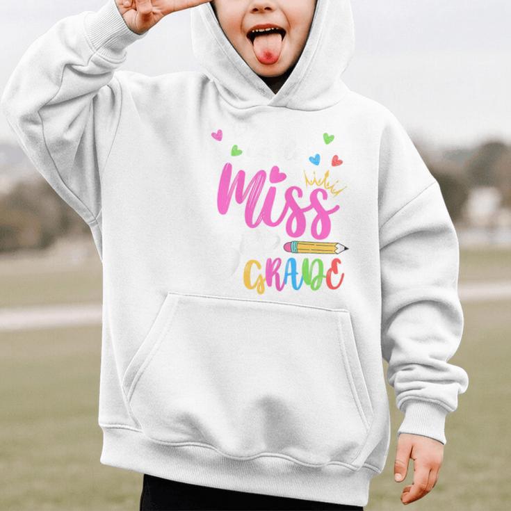 Little Misss Third Grade Back To School 3rd Grader Girl Graphic Kid Hoodie Little Misss Third Grade Back To School 3rd Grader Girl Graphic Kid Hoodie