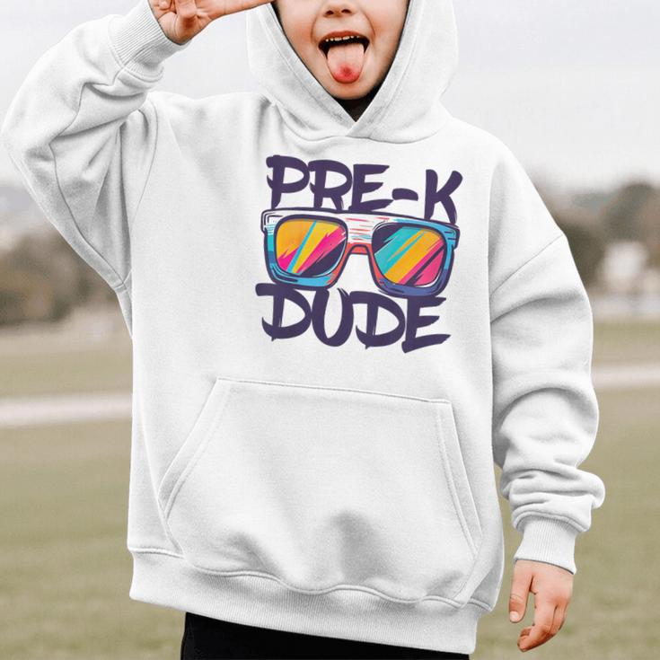 Pre-K Dude Shirt Graduation Back To School PreK Boy Girl Graphic Kid Hoodie