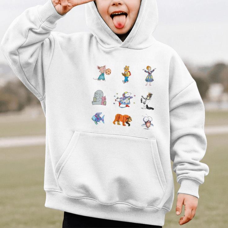 Read Book Characters I Can Do Hard Things Back To School Graphic Kid Hoodie Read Book Characters I Can Do Hard Things Back To School Graphic Kid Hoodie