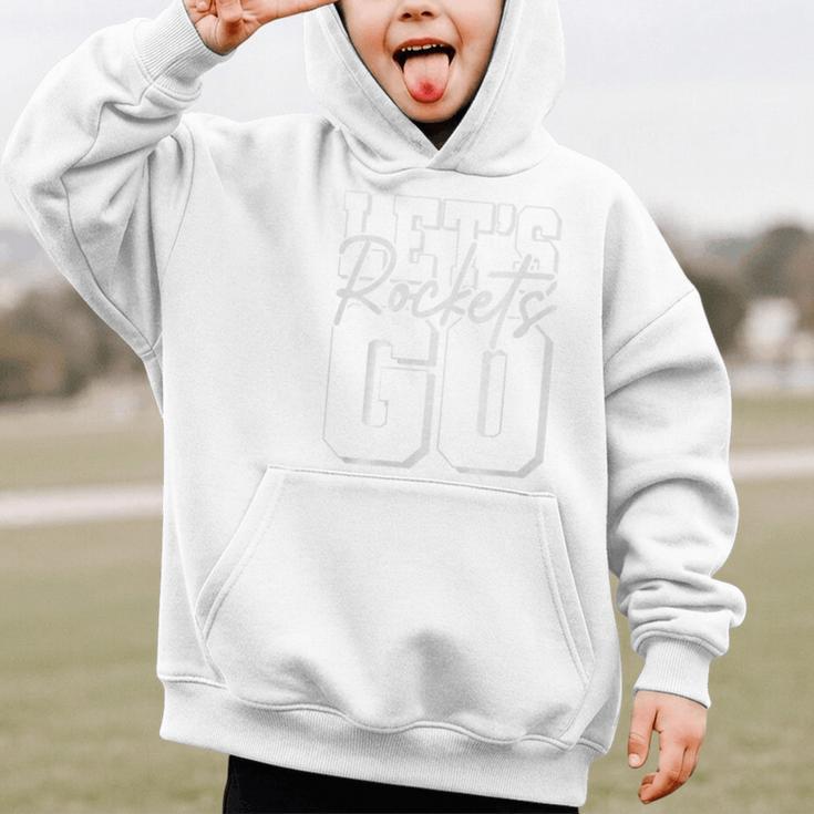 Rockets Back To School Spirit Premium Tri-Blend Graphic Kid Hoodie Rockets Back To School Spirit Premium Tri-Blend Graphic Kid Hoodie