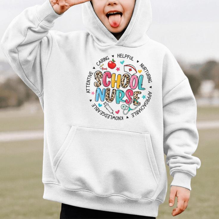 School Nurse Appreciation Back To School Nurse For Women Graphic Kid Hoodie School Nurse Appreciation Back To School Nurse For Women Graphic Kid Hoodie